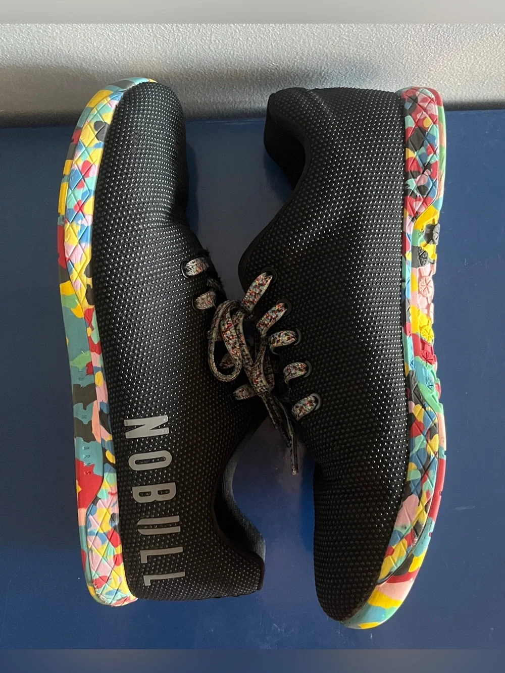 NOBULL Outwork trainers  black Superfabric upper & , multi-patterned 12.5